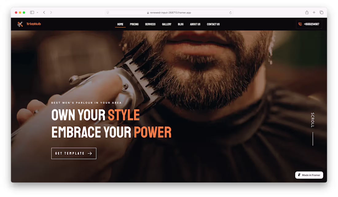 Cover image for ✂️ Barber: Elevate Your Style with Expert Haircuts and Grooming