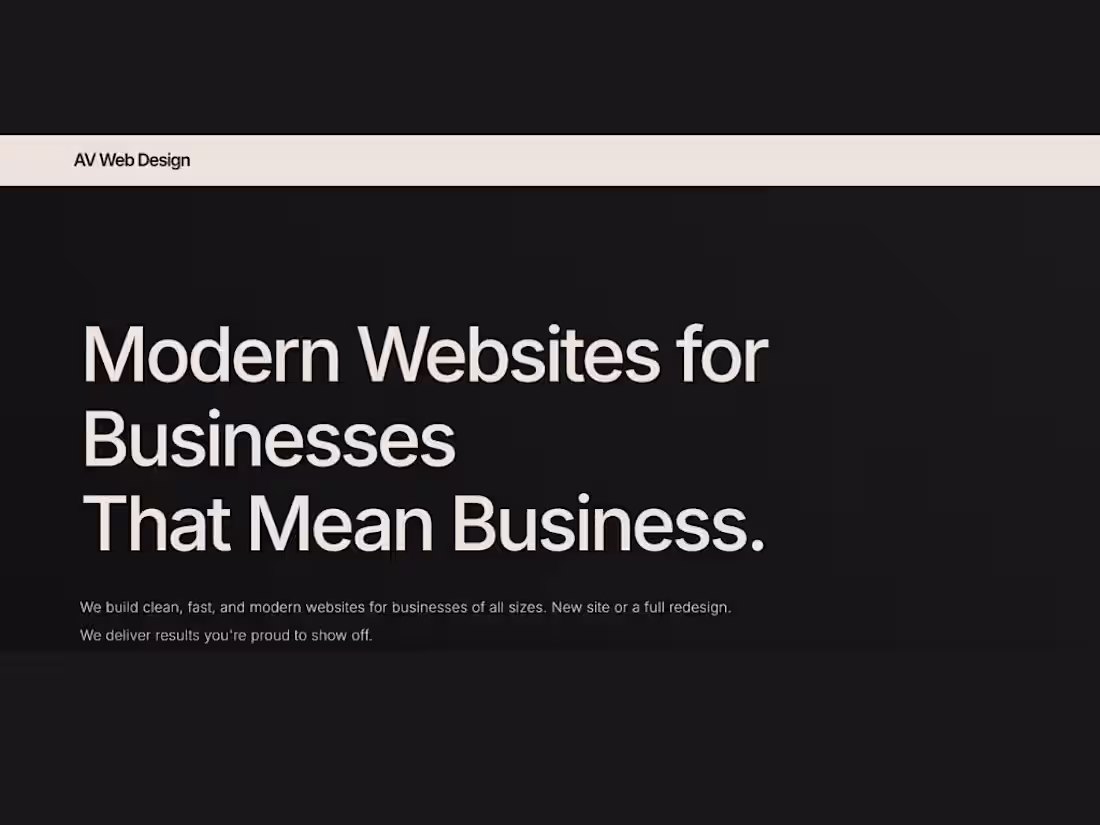Cover image for Website Redesign