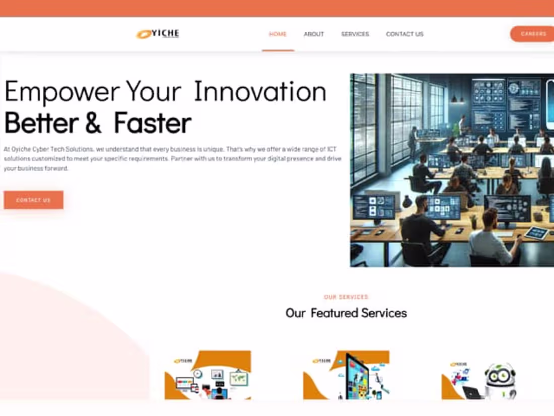 Cover image for Oyiche Tech – Innovating Tomorrow, Today