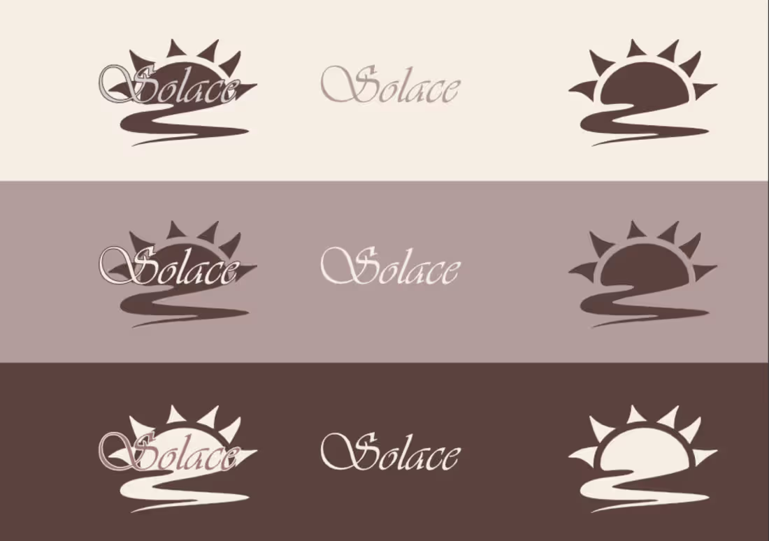 Cover image for Solace is a self-initiated branding