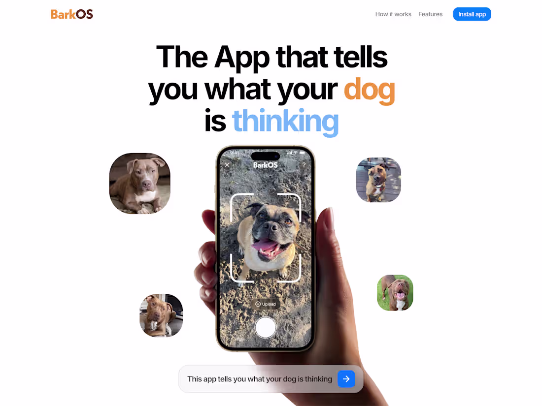 Cover image for BarkOS Landing Page