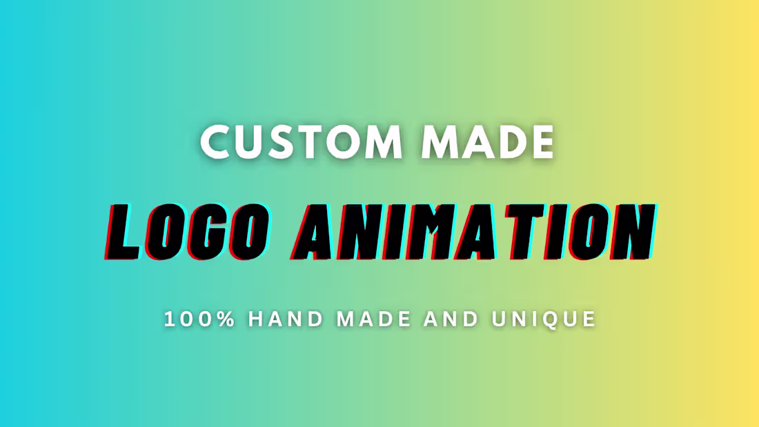Cover image for I Will Create a Unique and Professional Logo Animation