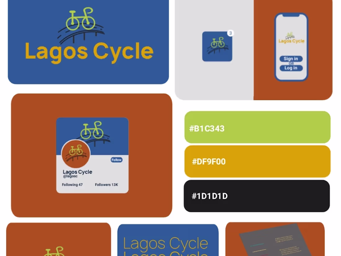 Cover image for Brand Identity Design for Lagos Cycle 