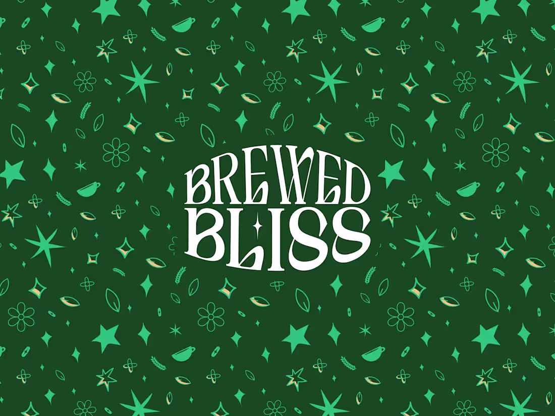 Cover image for Brewed Bliss Brand Guideline