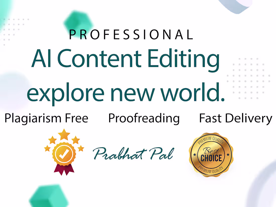 Cover image for AI Content Editor
