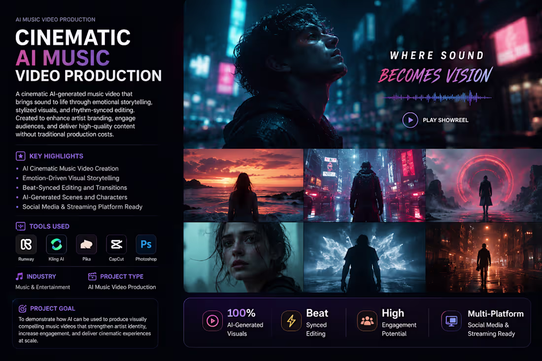 Cover image for Cinematic AI Music Video Production
This