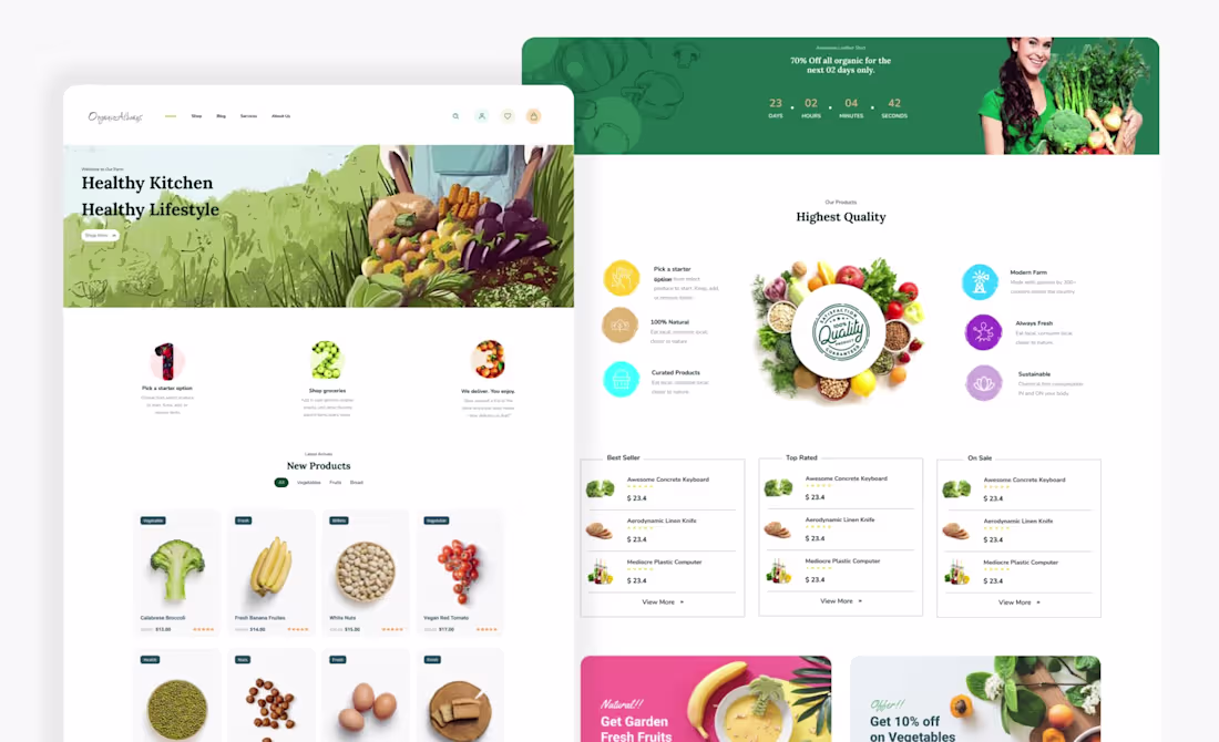 Cover image for OrganicAlways: Your Virtual Organic Marketplace 🌿🍏 🥕