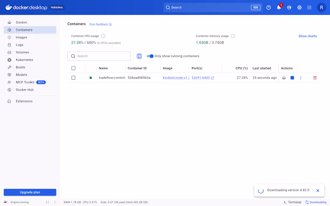 Cover image for Containerized a React app with