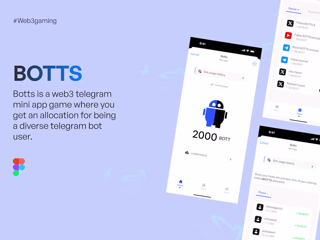 Cover image for Botts - Web3 Telegram Mini-app Development