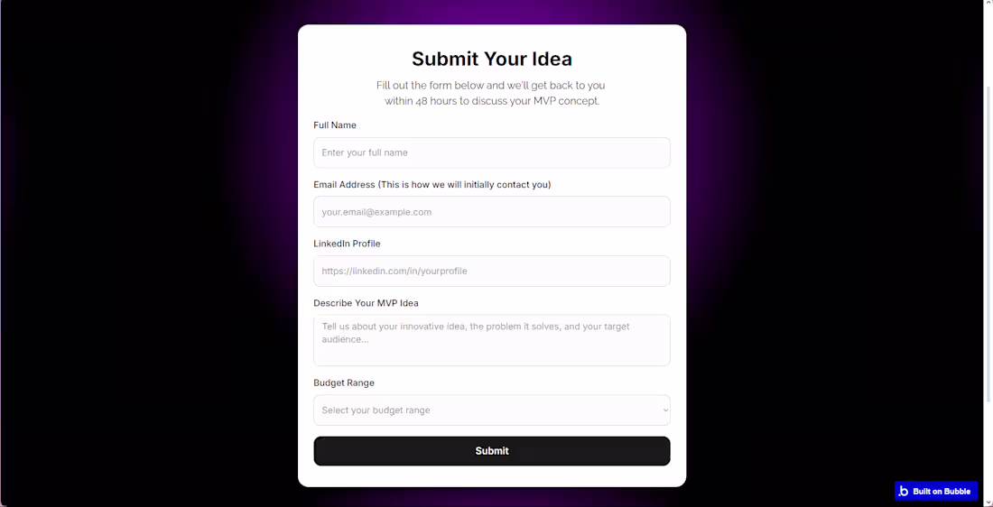 Cover image for Form One: Client Onboarding Tool Development