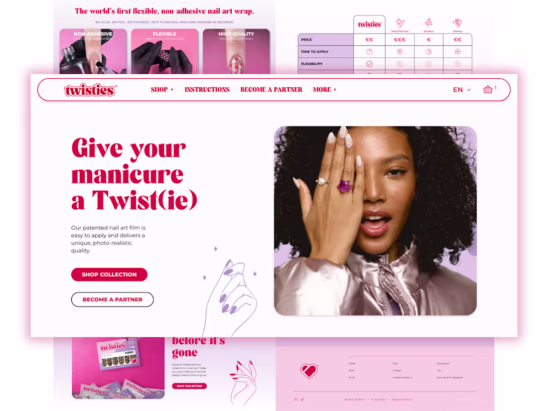 Cover image for Twisties Website Build & Content Creation