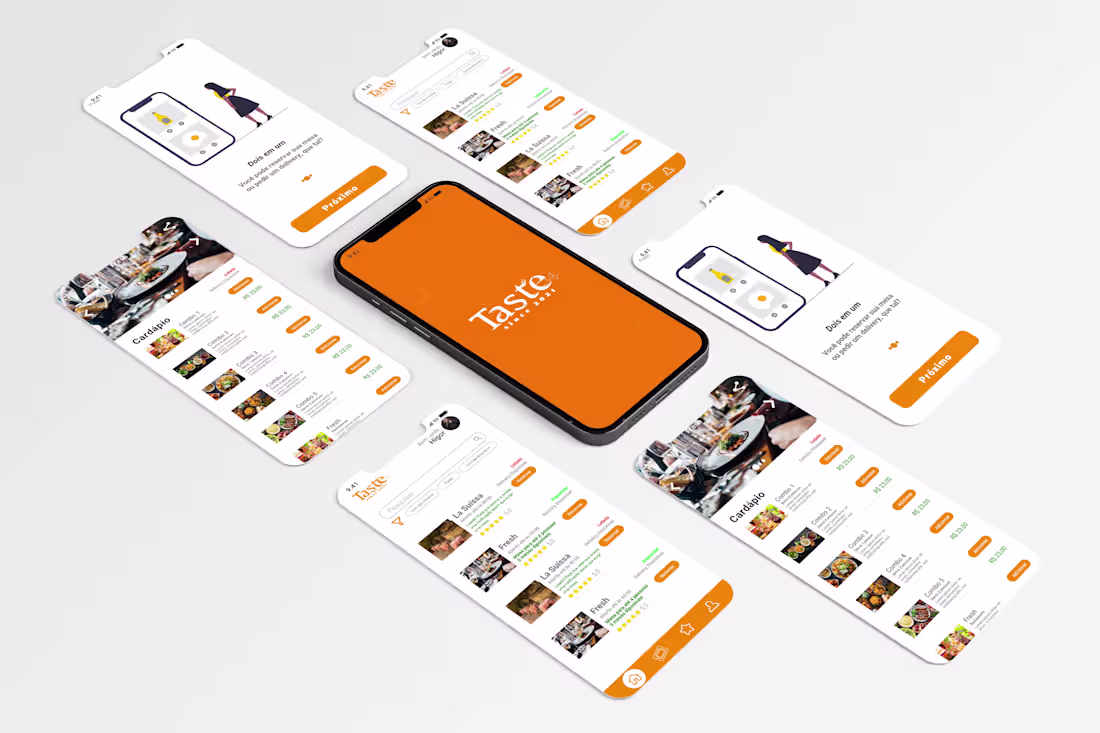 Cover image for Ux/Ui app para restaurantes
