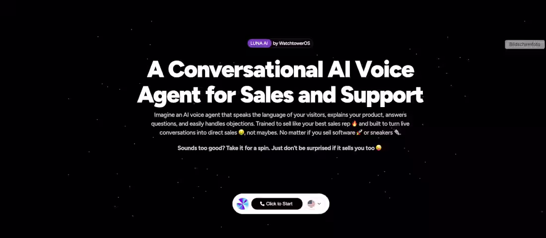 Cover image for Conversational AI Voice Agent Development for WatchtowerOS.com