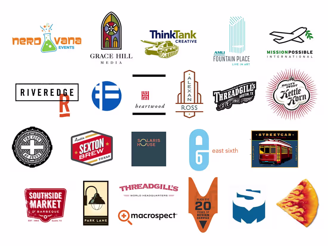 Cover image for Logos I've designed