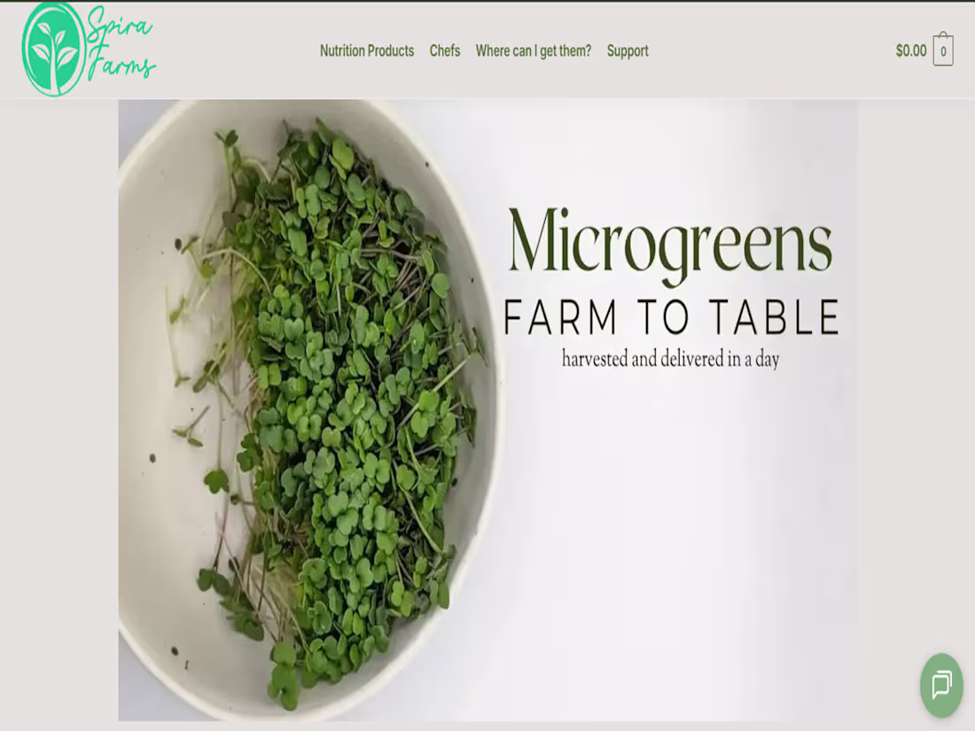 Cover image for Spira Farms – Website Design