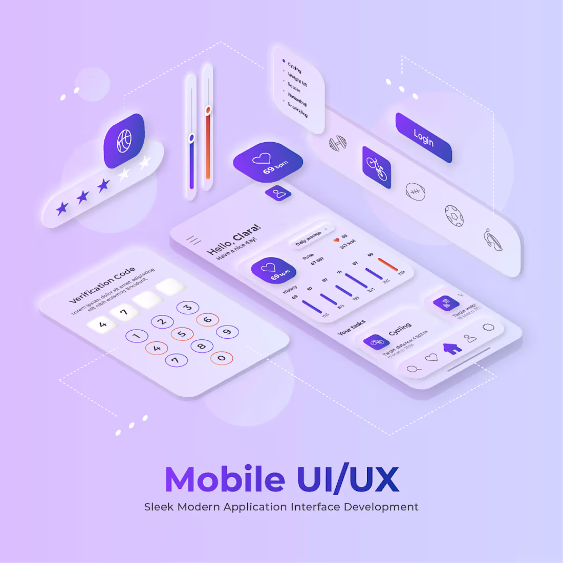 Cover image for New UI UX Elements Kit Design