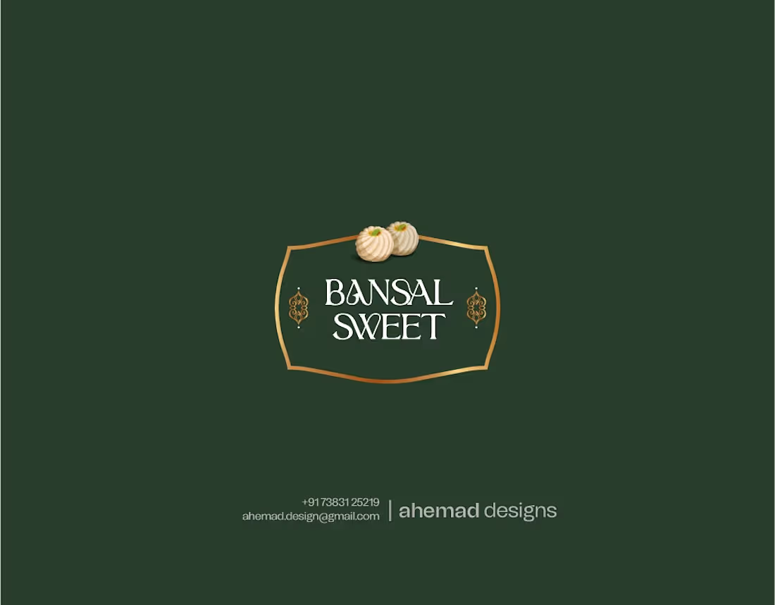 Cover image for Bansal Sweet — Premium Indian Sweets Branding Some brands do...
