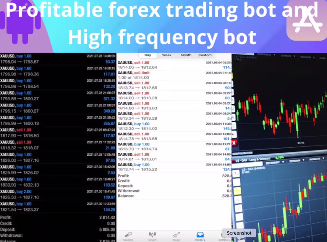 Cover image for Arbitrage Trading Bot, High Frequency