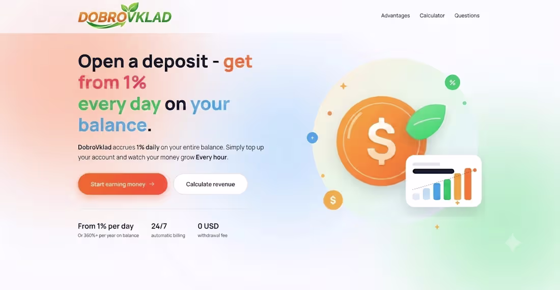Cover image for Secure Web Platform Development for DobroVklad Investment Se...