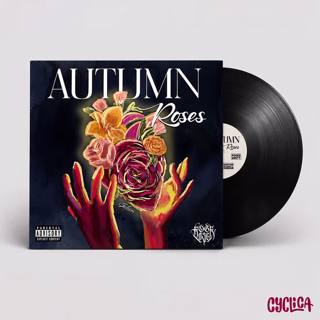 Cover image for A romantic album cover design