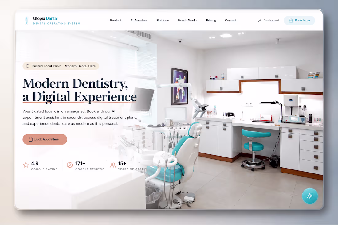 Cover image for Utopia Dental — AI-Powered Dental OS