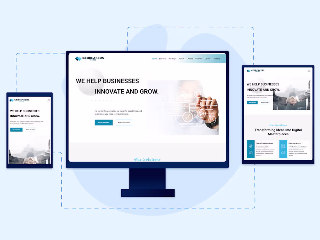 Cover image for An IT company delivering smart