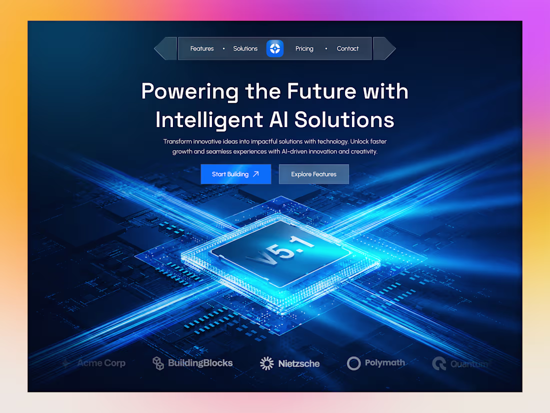 Cover image for Cognivex — AI SaaS Landing