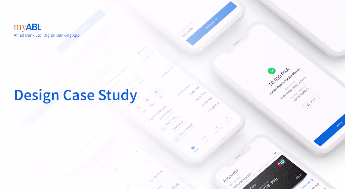 Cover image for myABL | Digital Banking UX Design Case Study