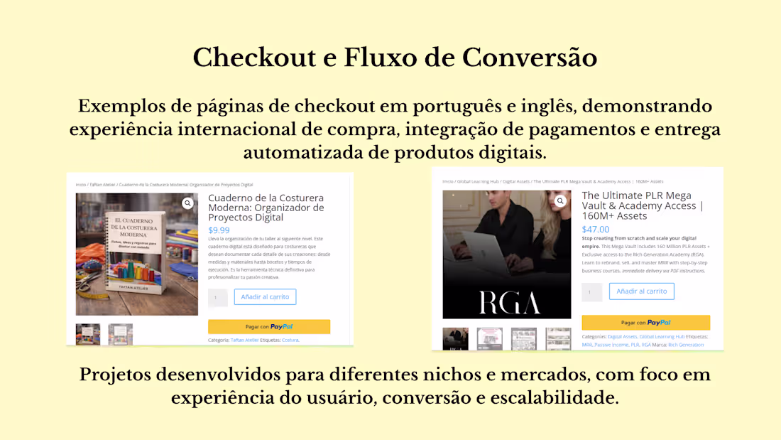 Cover image for Checkout pages and payment workflows