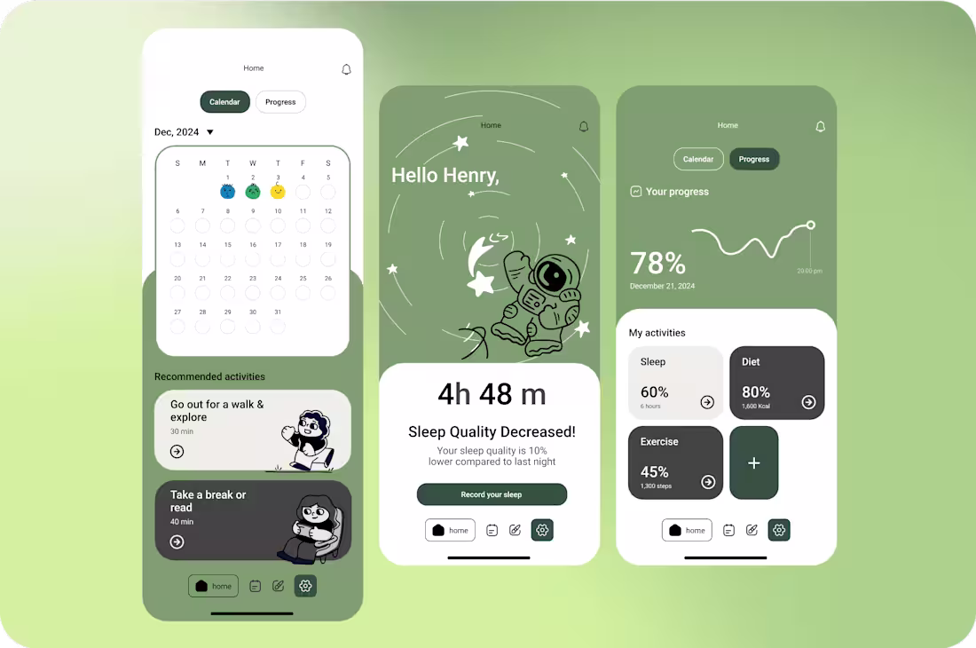 Cover image for Amity- mental heath check application
