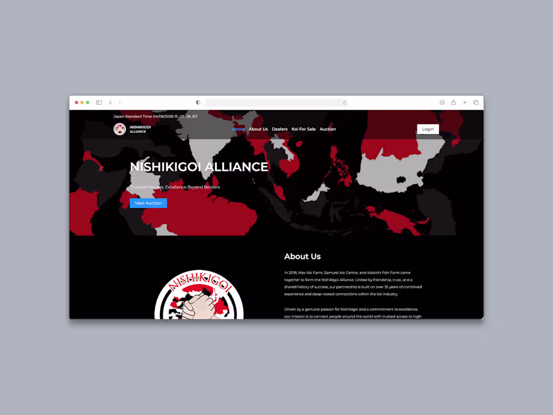 Cover image for Development of Nishikigoi Alliance Platform