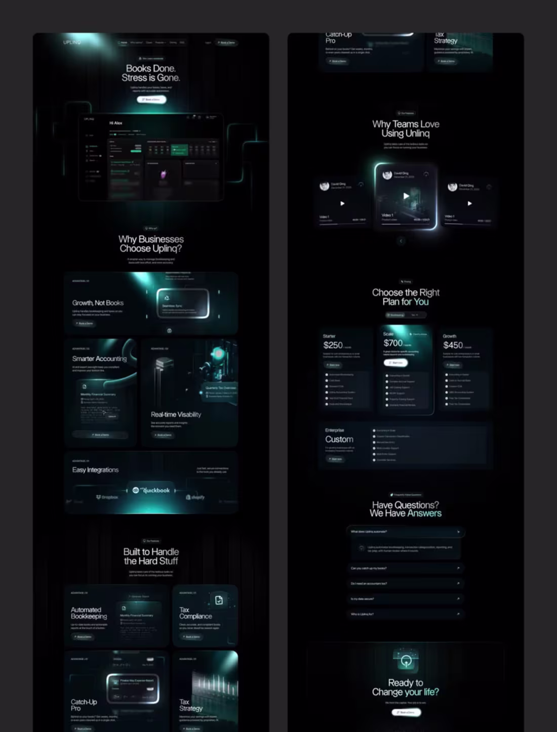 Cover image for I will create a clean and responsive landing page website