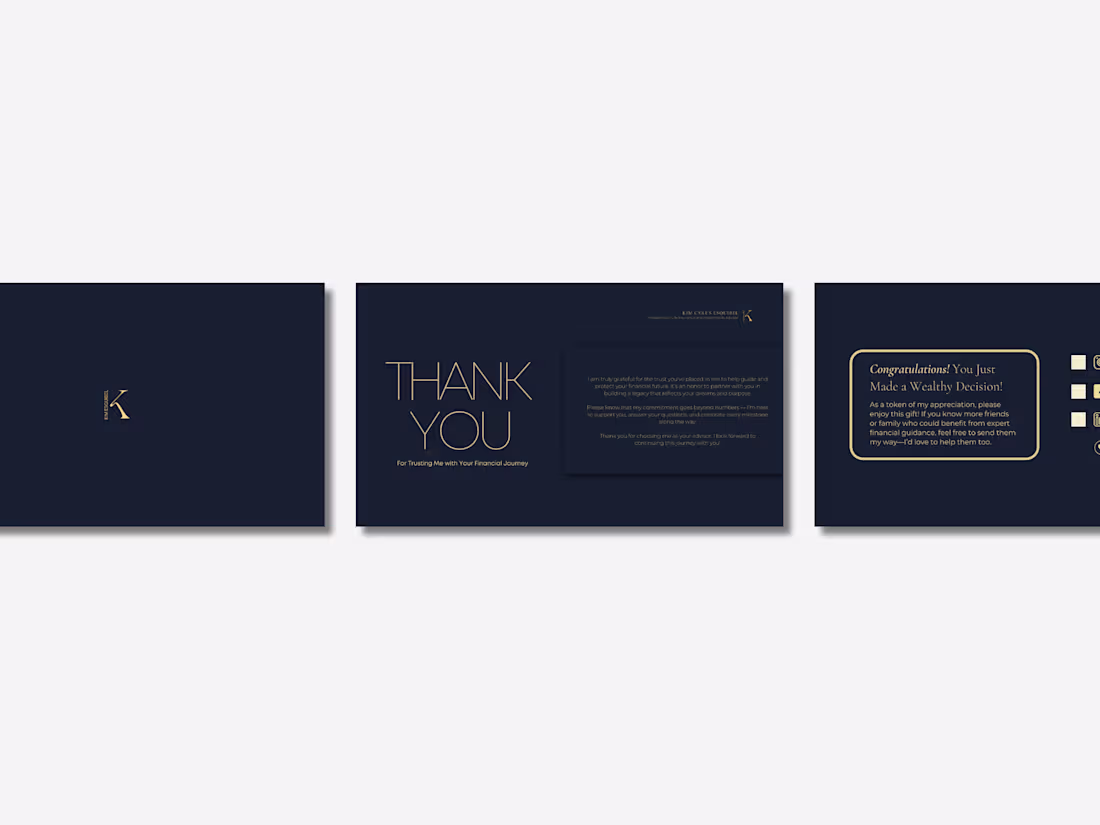 Cover image for Financial Legacy Planning with Kim: Personalized Thank-You Cards