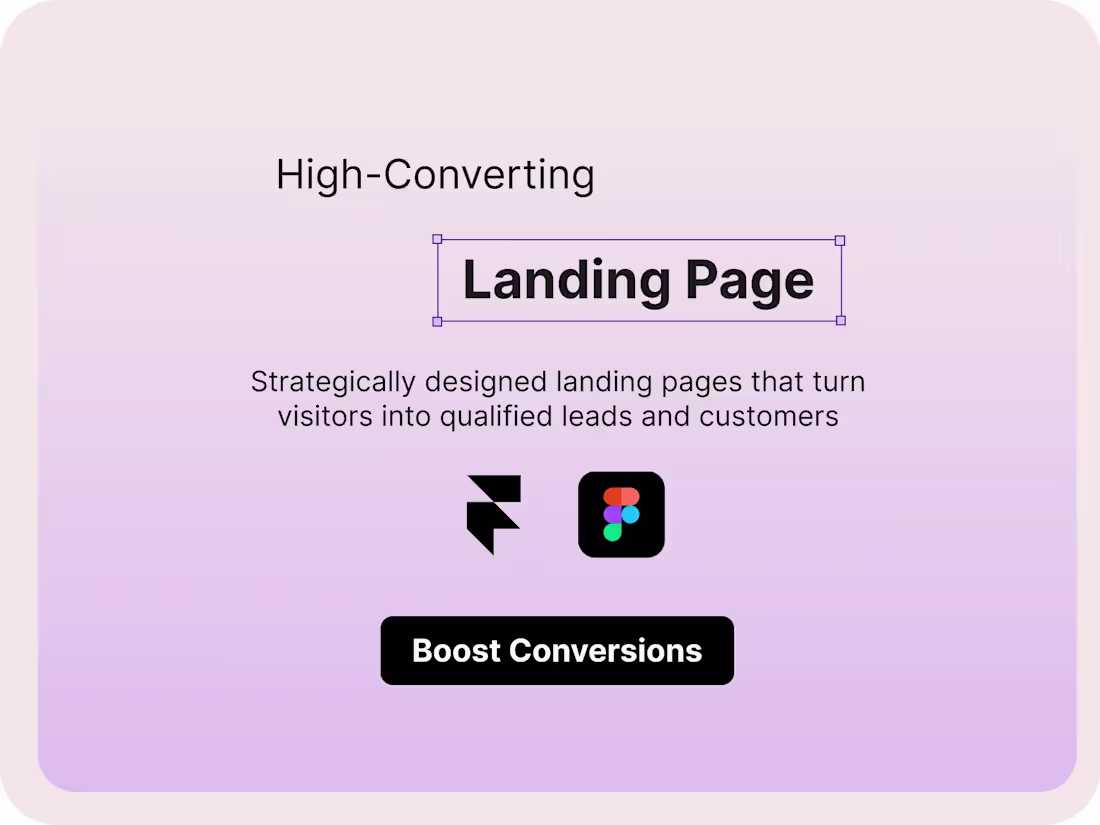 Cover image for High-Converting Landing Page – Turn Traffic Into Customers