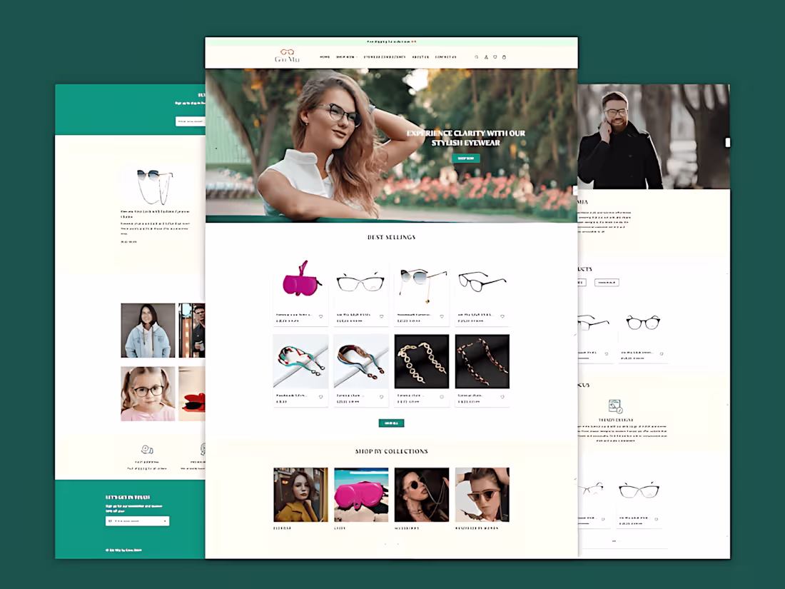 Cover image for Eyeglasses Shopify Store
