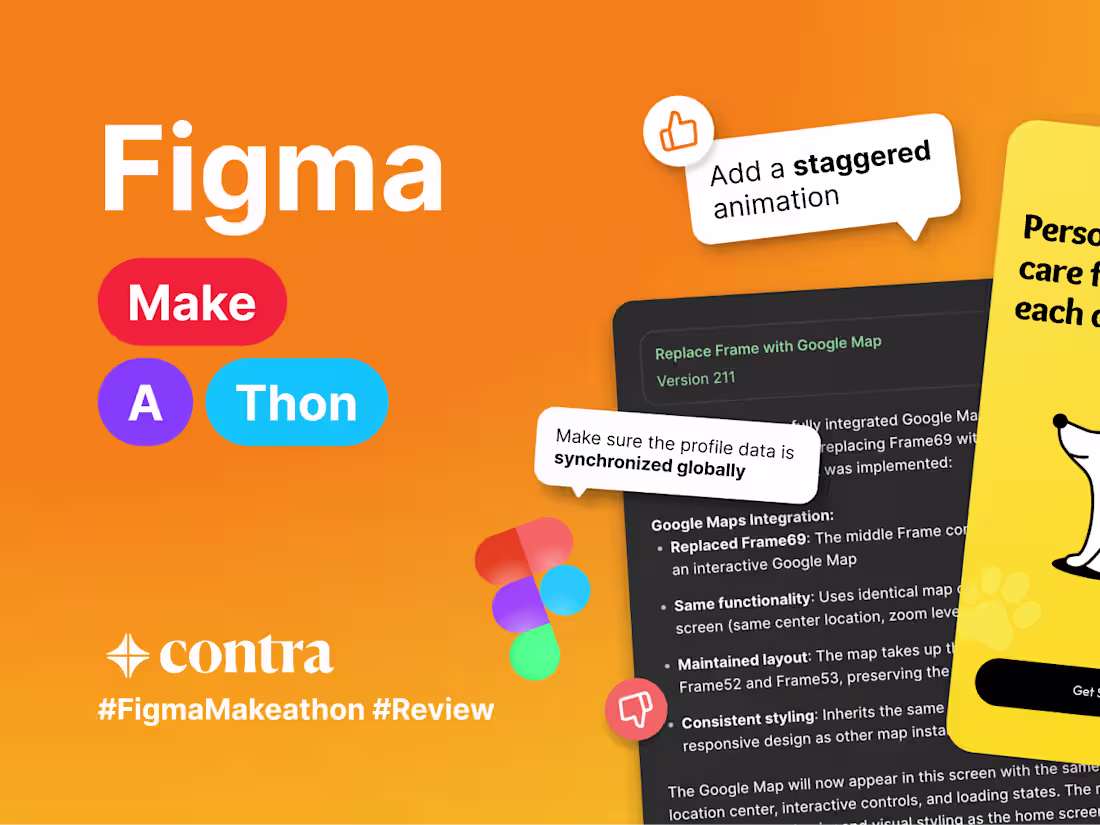 Cover image for We shared our honest takeaways from the last Figma Make-a-th...