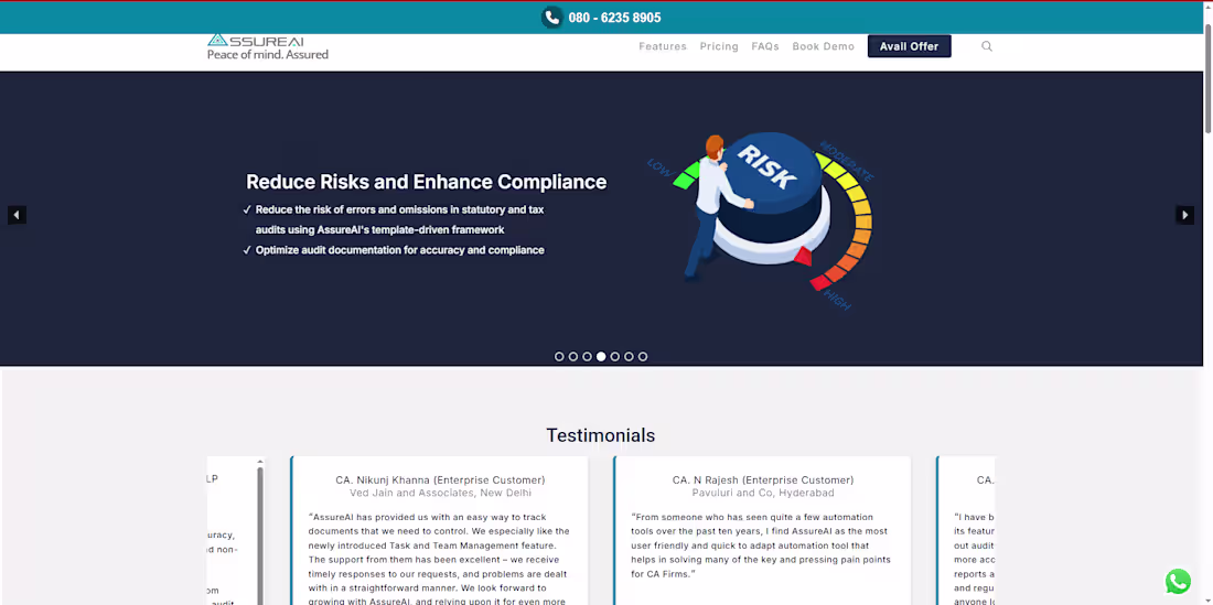 Cover image for Responsive WordPress landing page built