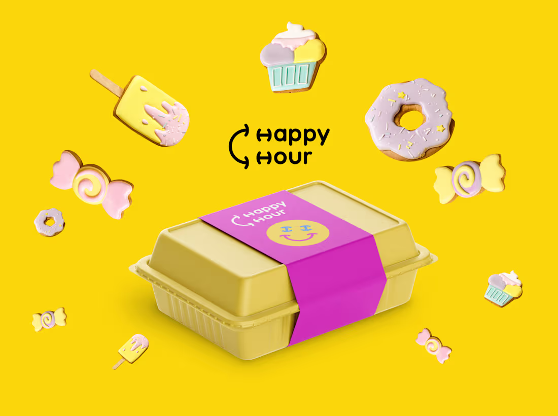 Cover image for Happy Food Website — Healthy Meals & Event Catering Service