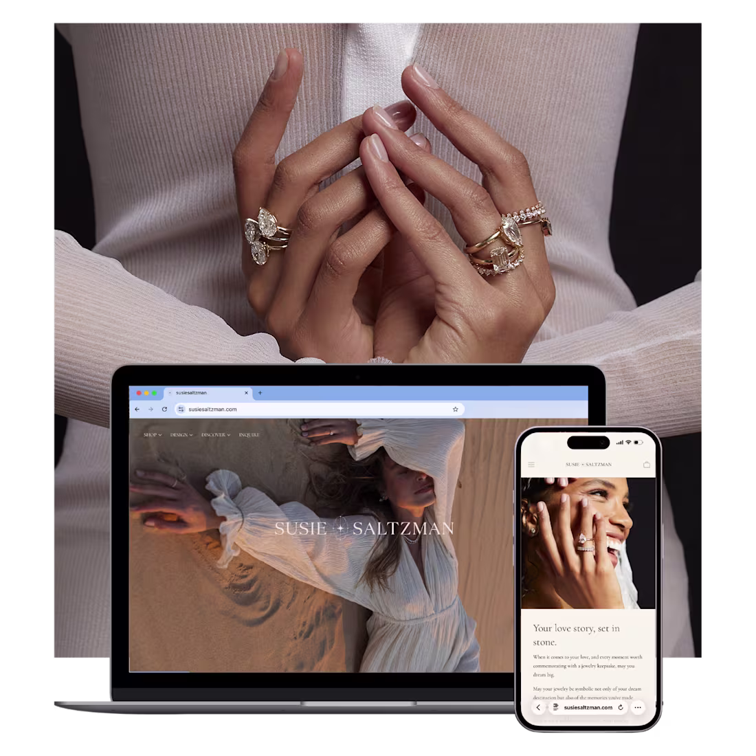 Cover image for Susie Saltzman Fine Jewelry Case Study