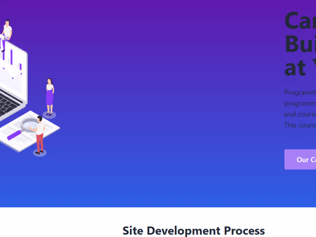 Cover image for Course Selling site developed in react