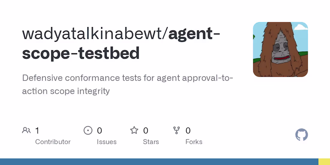 Cover image for Agent Scope Testbed