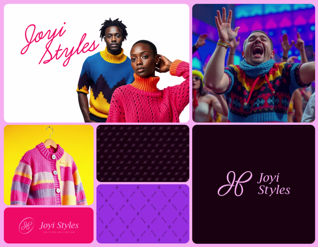 Cover image for Joyi Styles Visual Identity Design