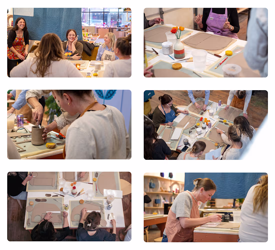 Cover image for Claymates is a community-focused ceramics