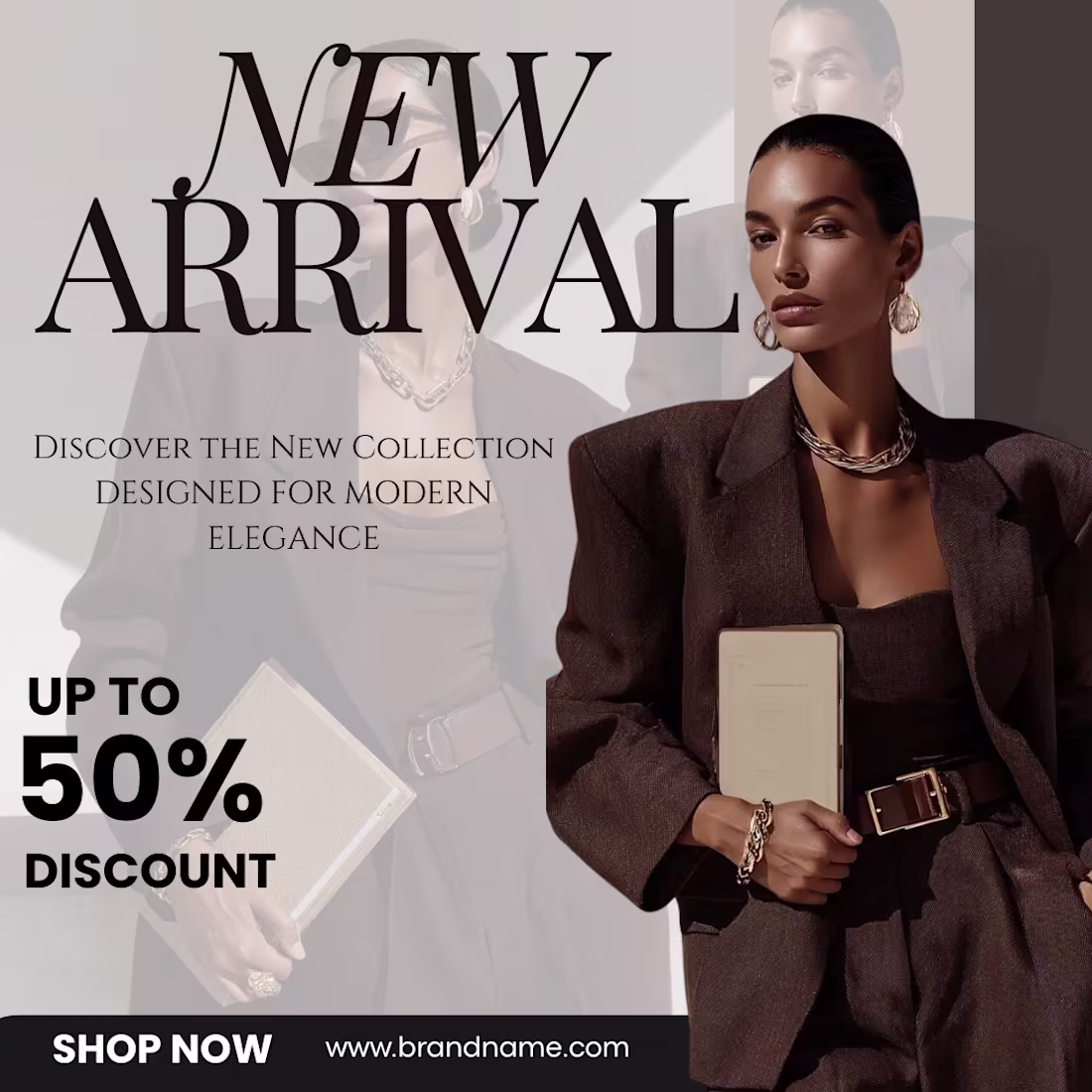 Cover image for Luxury social media design for