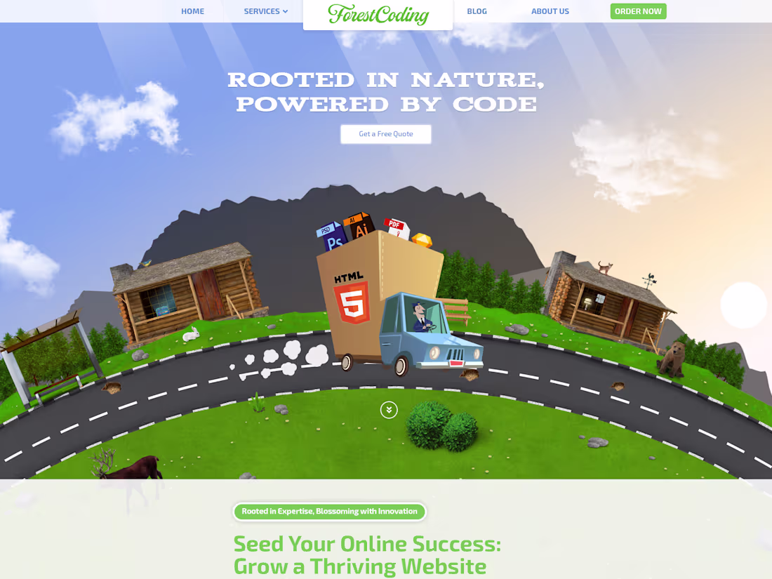 Cover image for Grow a Thriving Website with ForestCoding