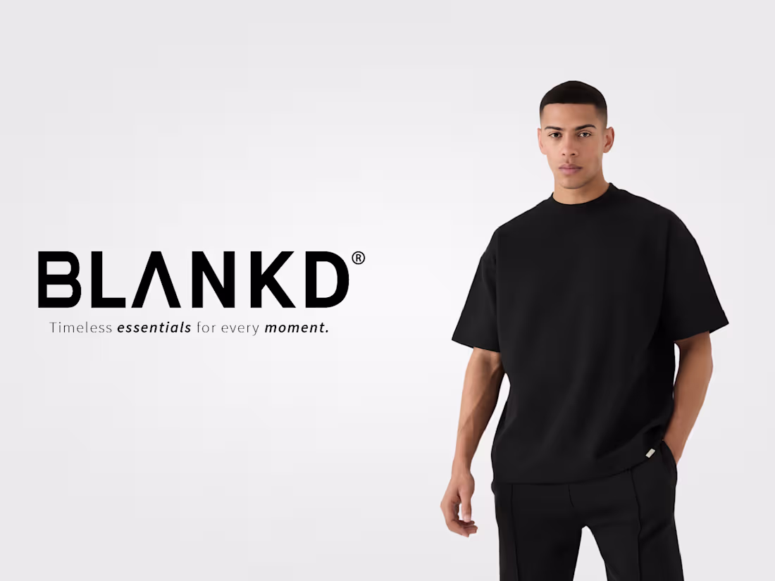 Cover image for BLANKD — Minimal Clothing Branding