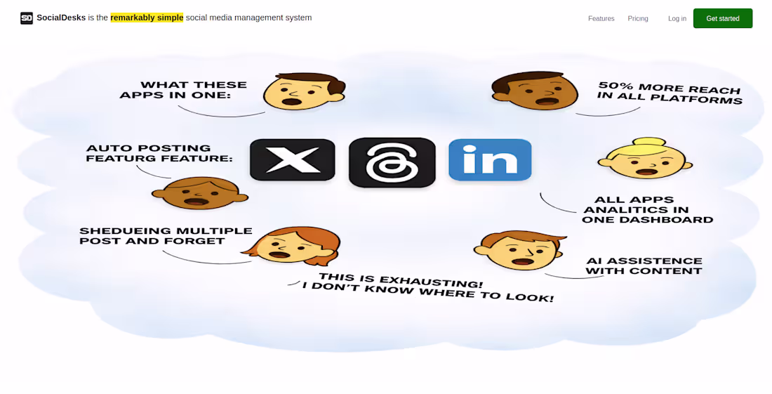 Cover image for I built SocialDesks.in (http://SocialDesks.in), a