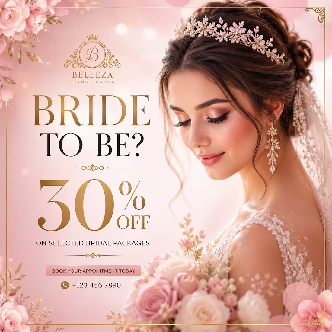 Cover image for Luxury Bridal Offer Post Design