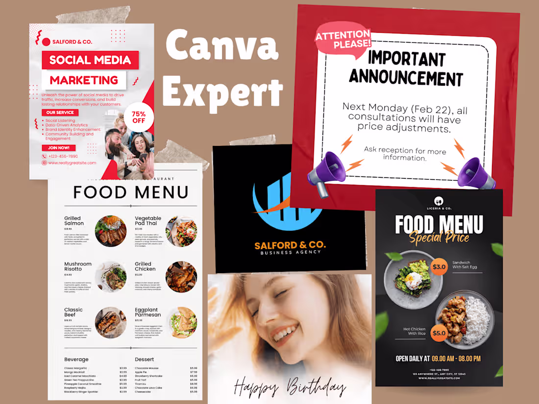 Cover image for I will Create any Design Using Canva Premium and Free