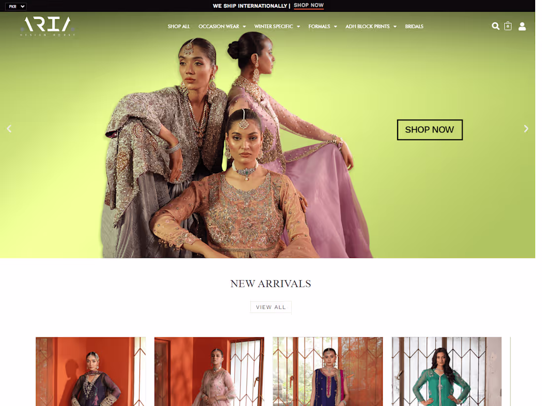 Cover image for Women's Fashion Boutique Website - A Complete eCommerce Solution